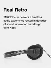 Load image into Gallery viewer, TM602 Retro On Ear Headphones

