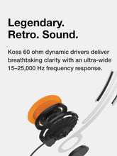 將圖片載入圖庫檢視器 KPH40 Retro On Ear Headphones
